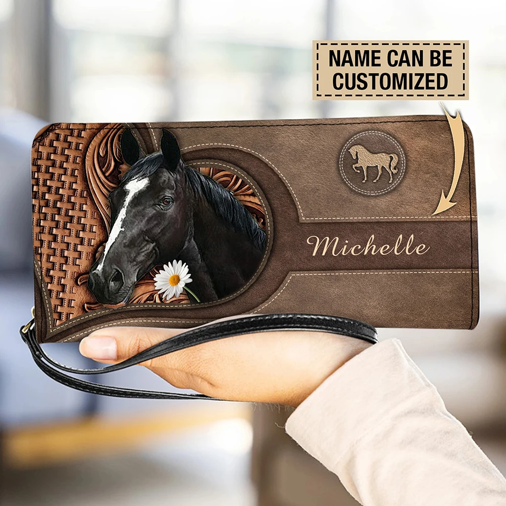 3D Printing Card - Luxe merktas voor dames Dierenpaard 3D-print