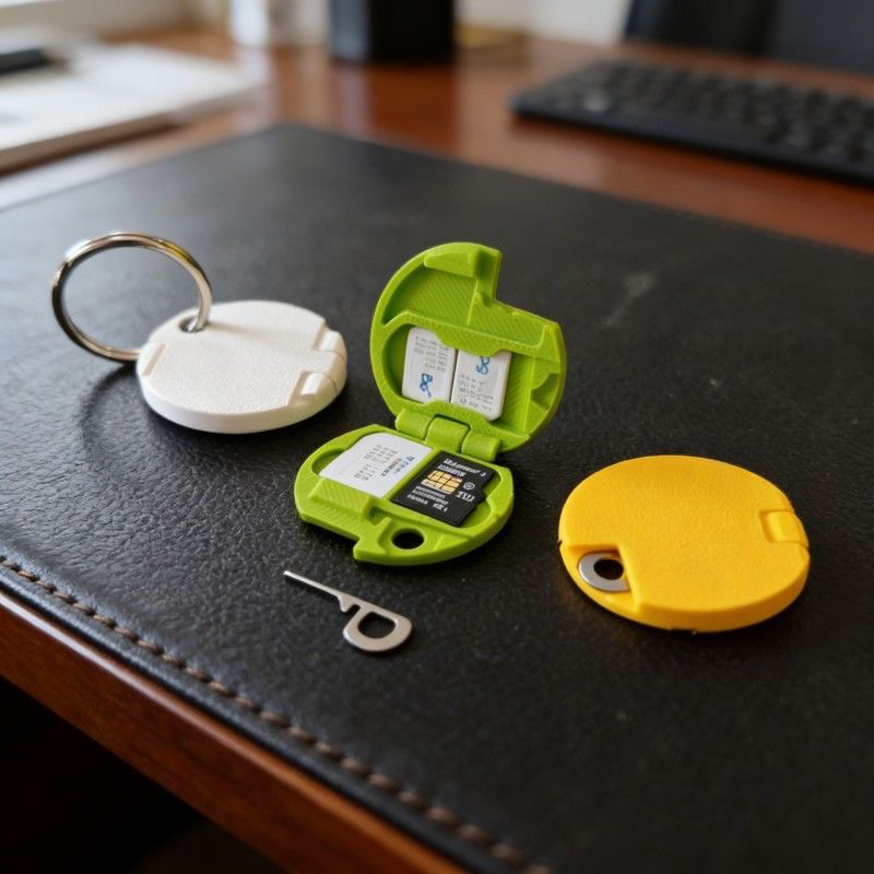 3D Printing Card - 3D-geprinte SIM- en TF-kaart houder, draagbare