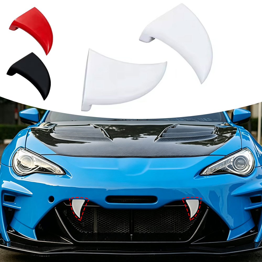 3D Printing Car - 2 stuks auto voorrooster styling decoratie
