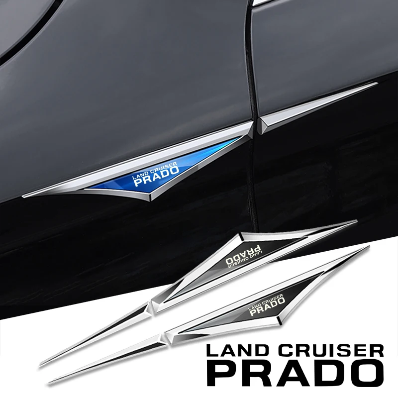 3D Printing Car - 2 stuks 3D-legering autostickers auto-accessoires accessoire