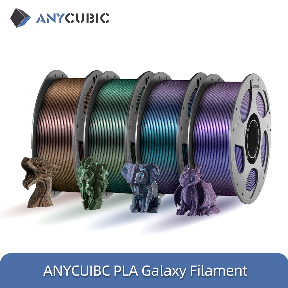 3D Printing Fdm - ANYCUBIC PLA Galaxy Filament Starry Effcet