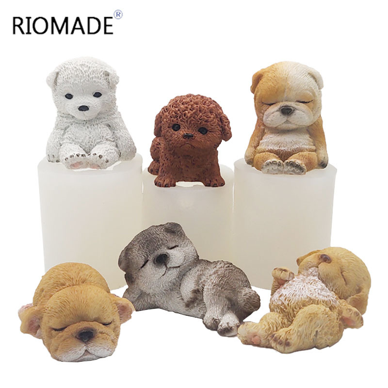 3D Printing Epoxy Resin - 3D Hond Siliconen Mallen 6 Modellering