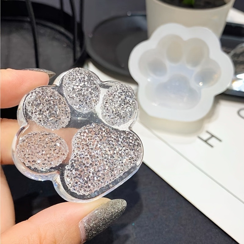 3D Printing Epoxy Resin - 1 stuk pootafdruk mal, transparante epoxyhars