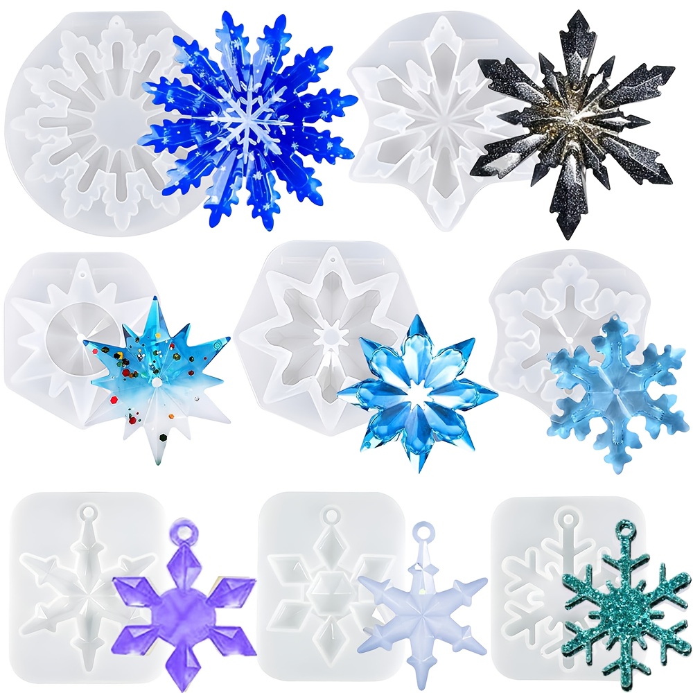 3D Printing Model Free - Hars gietvormen kerstversiering hars siliconen mallen
