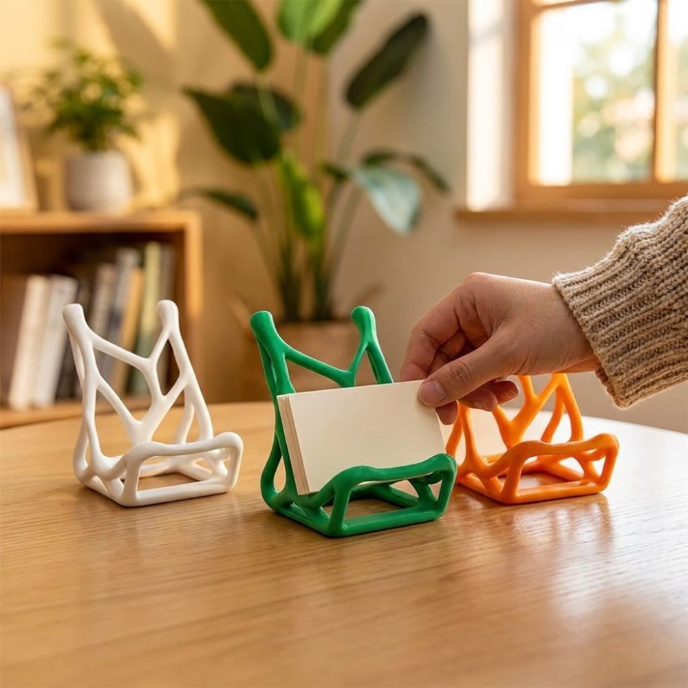 3D Printing Card - 3D-geprinte telefoonstandaard van skeletbeenderen, handsfree bekijken,