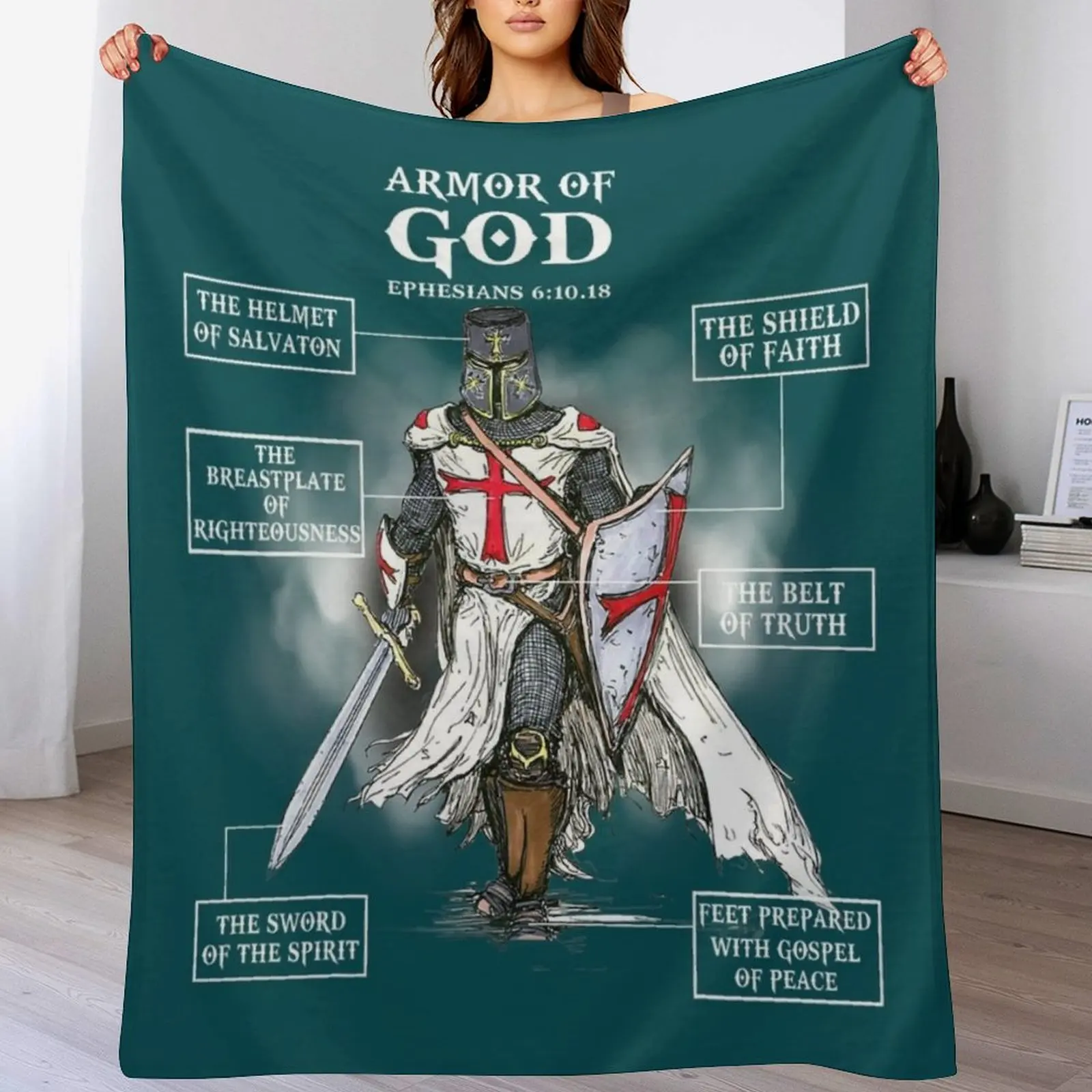 3D Printing Verse - pantser van god bijbelvers geweldig religieus