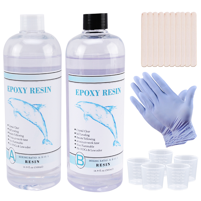 3D Printing Epoxy Resin - 1:1 heldere epoxyhars kristalheldere kunsthars Epoxy