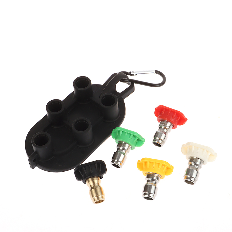Nozzle Cleaning Kit - Multifunctionele Hogedrukreinigingsset Set Met Mondstukhouder 5/7