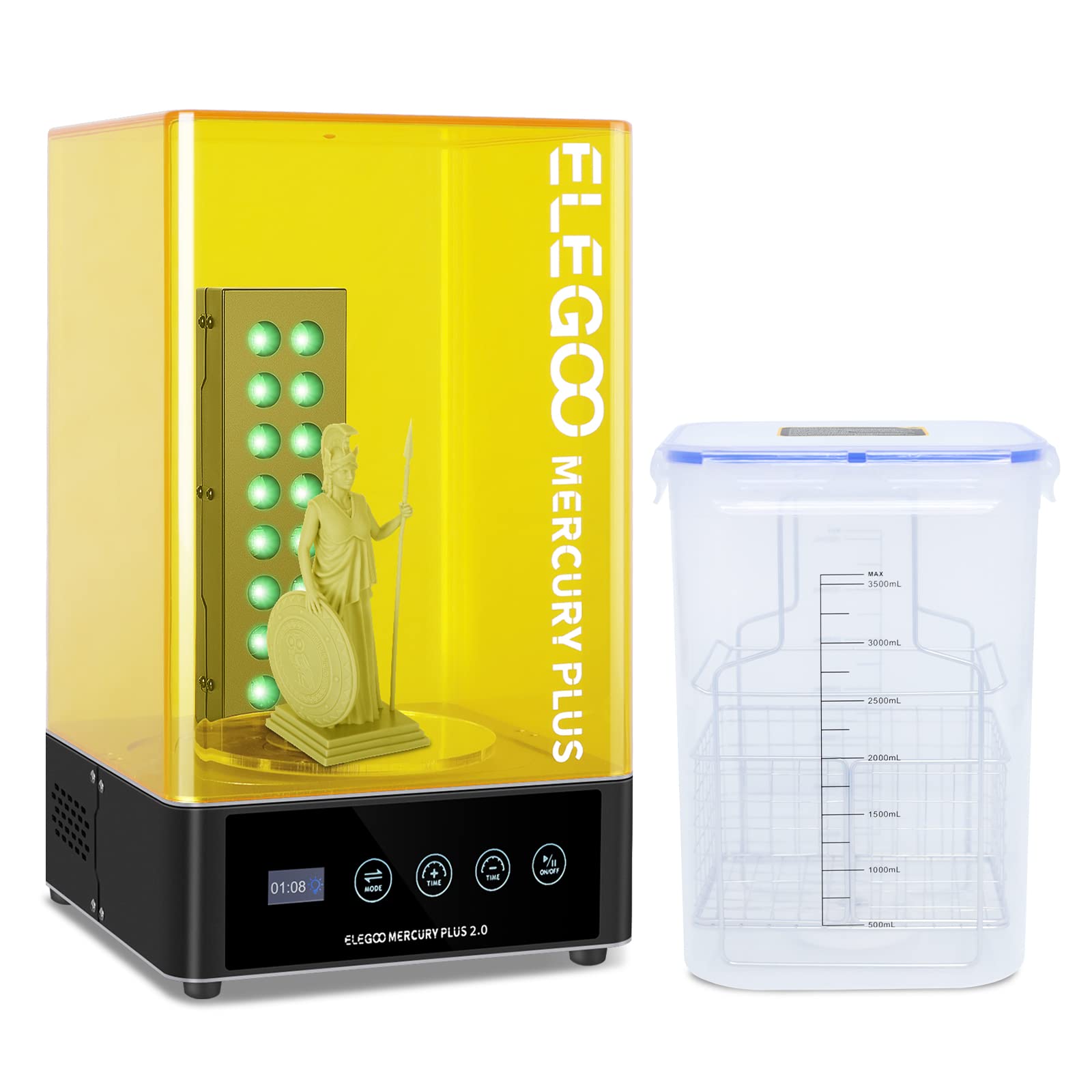 3D Printing Model Free - ELEGOO Plus 2.0 Was- en uithardingsstation