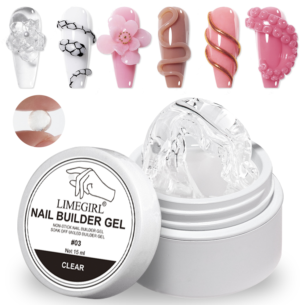 3D Printing Epoxy Resin - LIMEGIRL 15g Non-stick Extension Gel UV