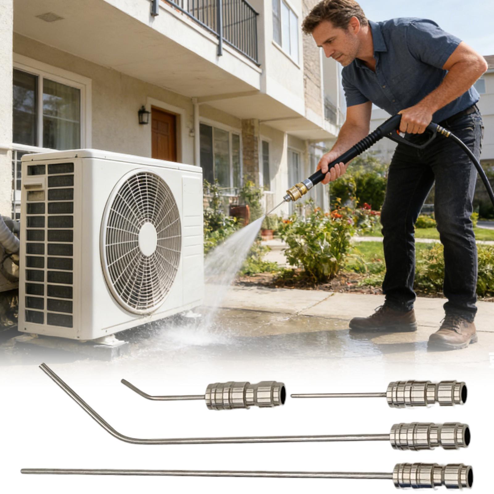 Nozzle Cleaning Kit - 4-delige professionele hogedrukreiniger mondstukset van roestvrij