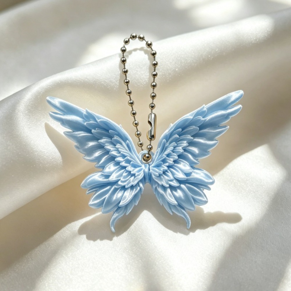 3D Printing Gif - Schattige gelaagde vlindervleugels sleutelhangers hangende Kawaii