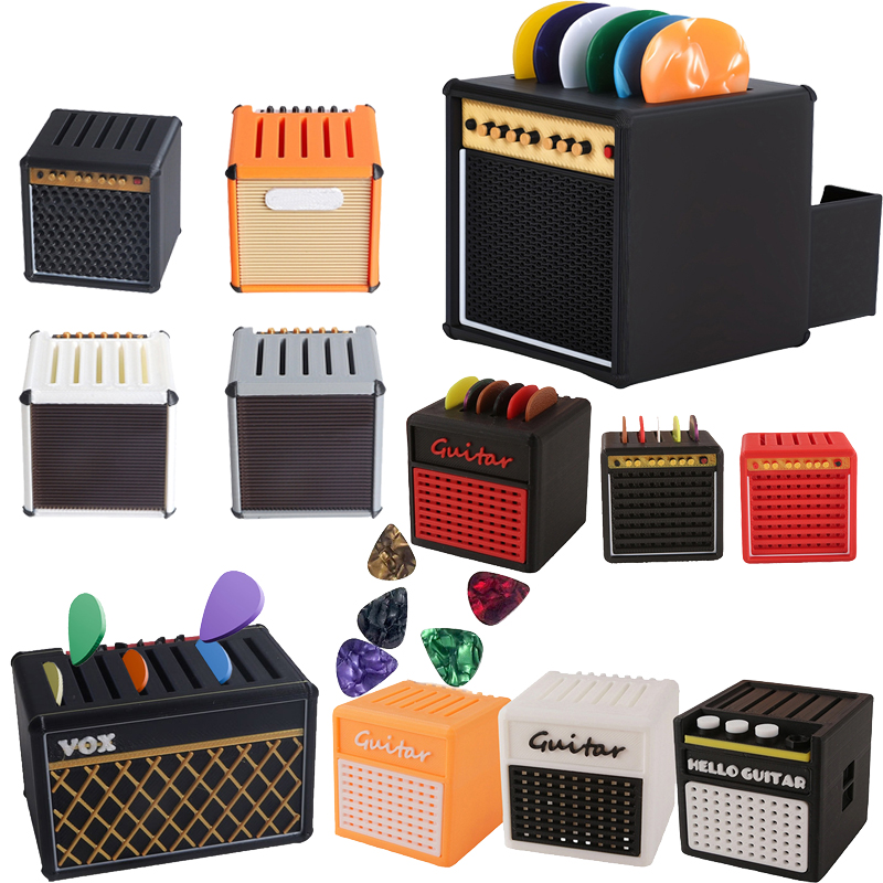 3D Printing Guitar - 3D Gedrukt Speaker Draagbare Gitaar Pick