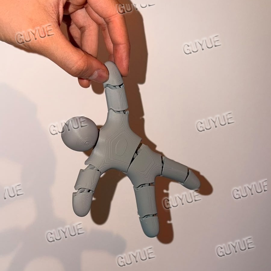 3D Printing Model Free - Plastic 3D-print voor interactieve verstoppertjespellen: Mecha