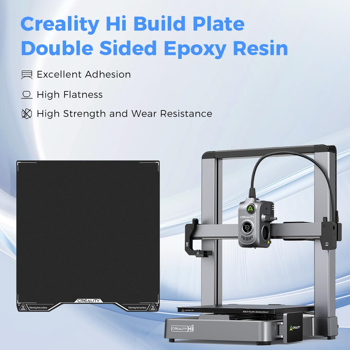 Creality Hi Epoxyhars bouwplaa - 3D Printing Epoxy Resin recensie en prijs