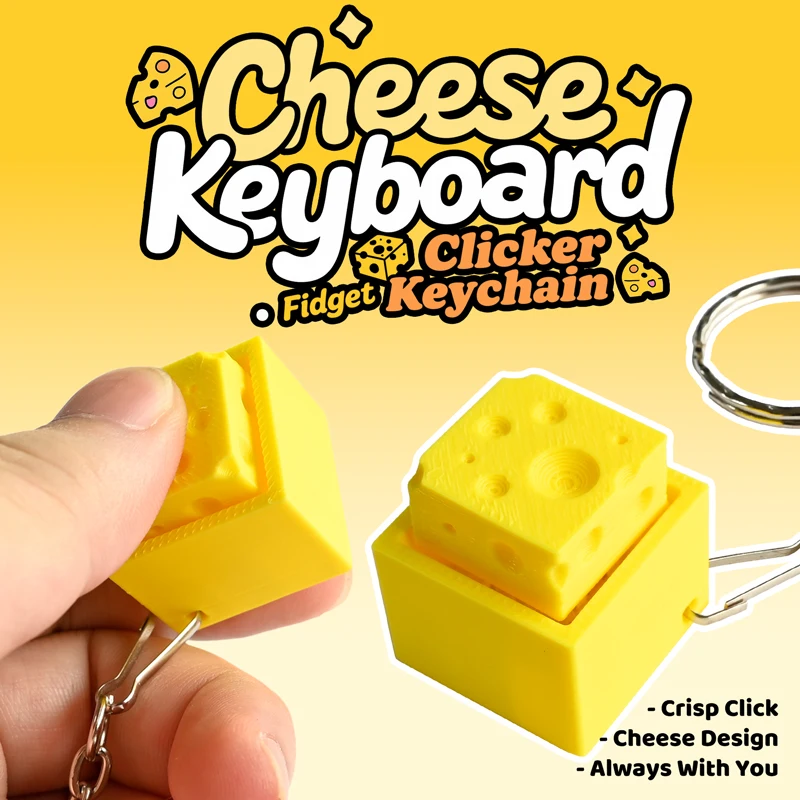 3D-geprinte fidget clicker sle - 3D Printing Gif recensie en prijs