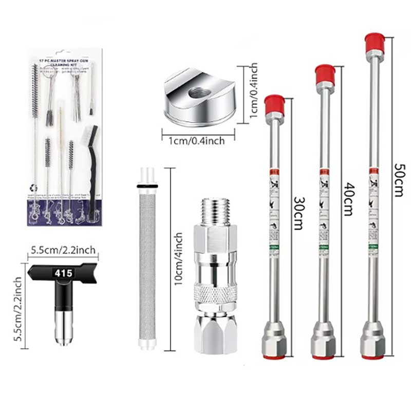 17-delige Airless Verfspuitpis - Nozzle Cleaning Kit recensie en prijs
