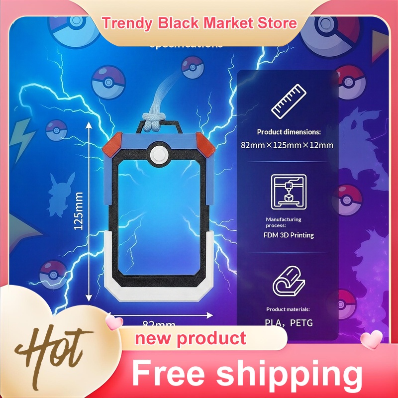 PTCG Pokemon Card Brick Displa - 3D Printing Card recensie en prijs