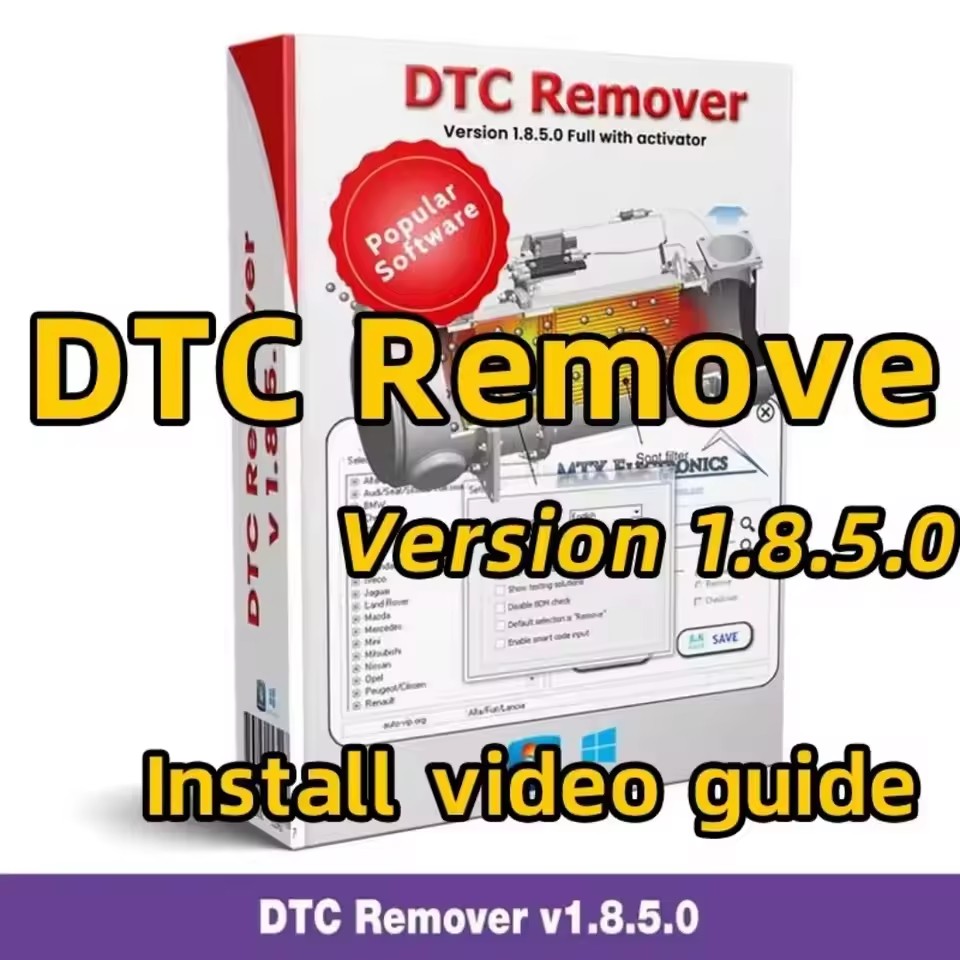 MTX DTC Remover 1.8.5.0 ECU-fo - 3D Printing Software recensie en prijs