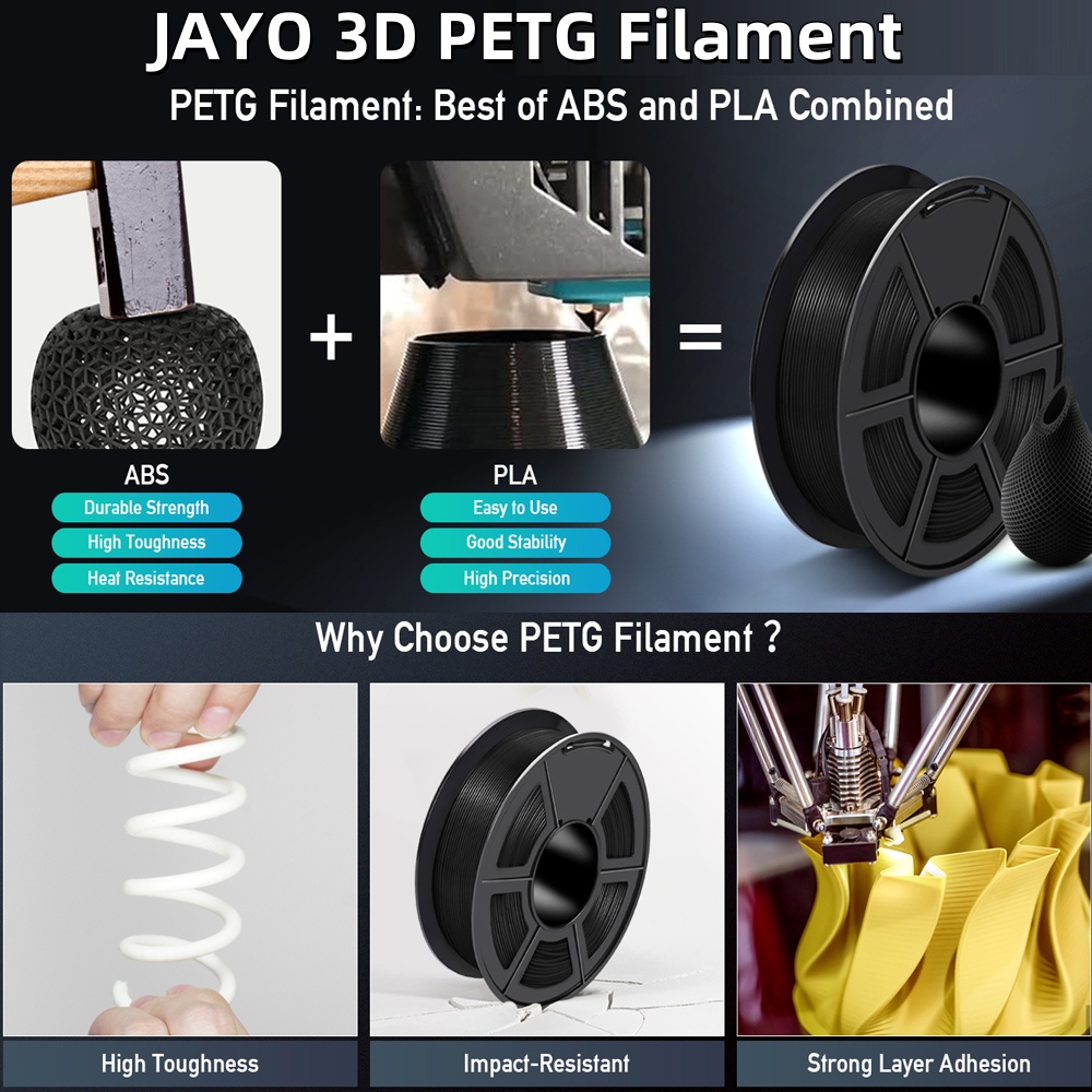 JAYO 5 Rollen 3D Printer PLA/P - 3D Printing Fdm recensie en prijs