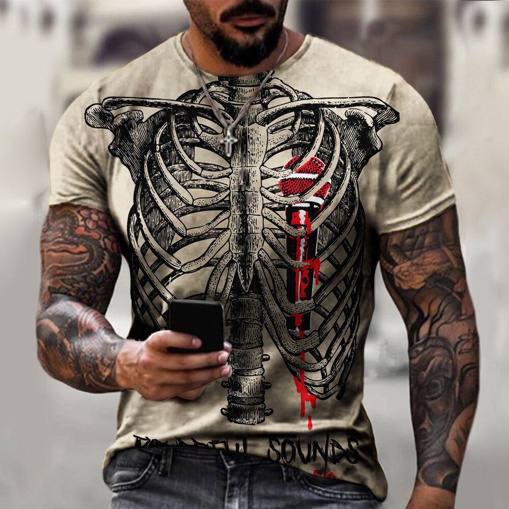 Heren X Ray Skeleton Rib Cage  - 3D Printing X Ray recensie en prijs