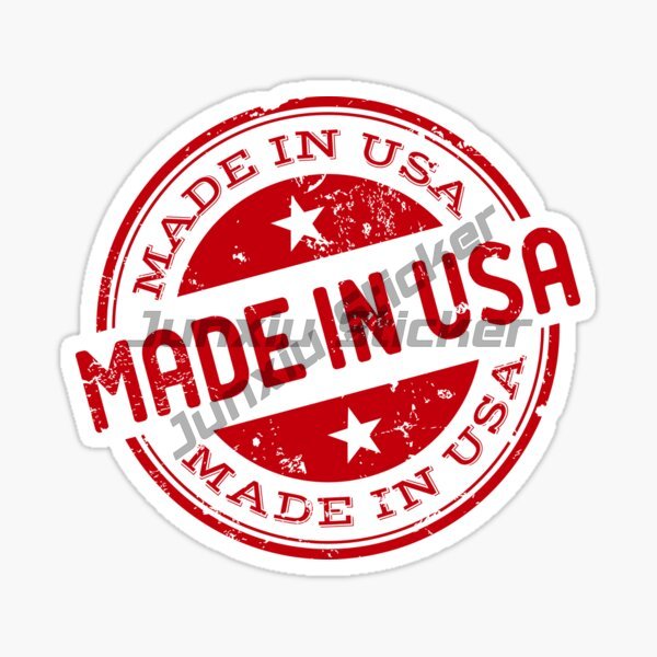 MADE IN USA Vlag Vinyl Auto St - 3D Printing Car recensie en prijs