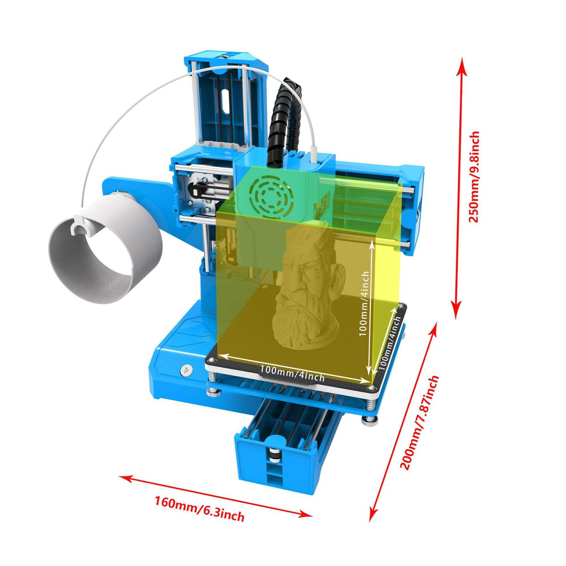 Nieuwe K9 Modulaire Draagbare  - 3D Printing Software recensie en prijs