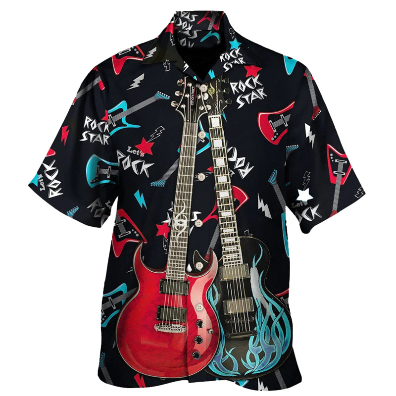 Gitaar Muziek Grafisch Hawaiia - 3D Printing Guitar recensie en prijs