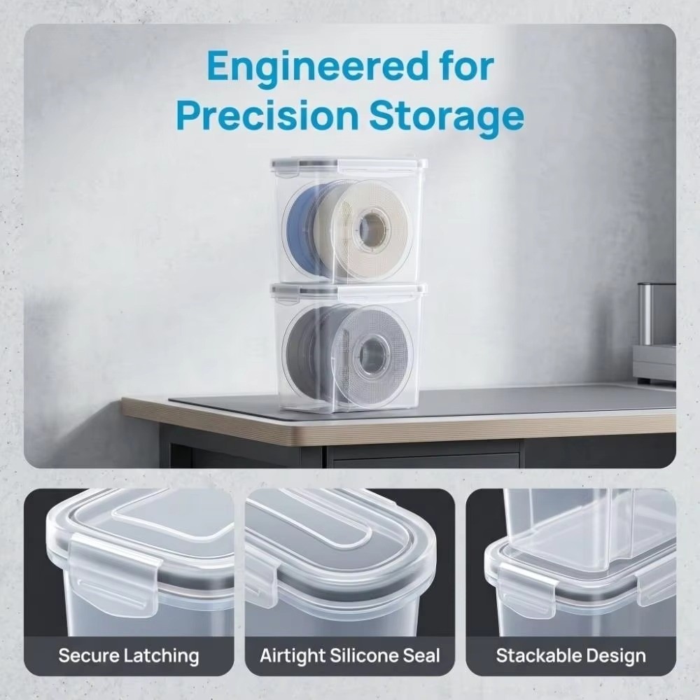 Transparante filamentcontainer - 3D Printing For Medical recensie en prijs