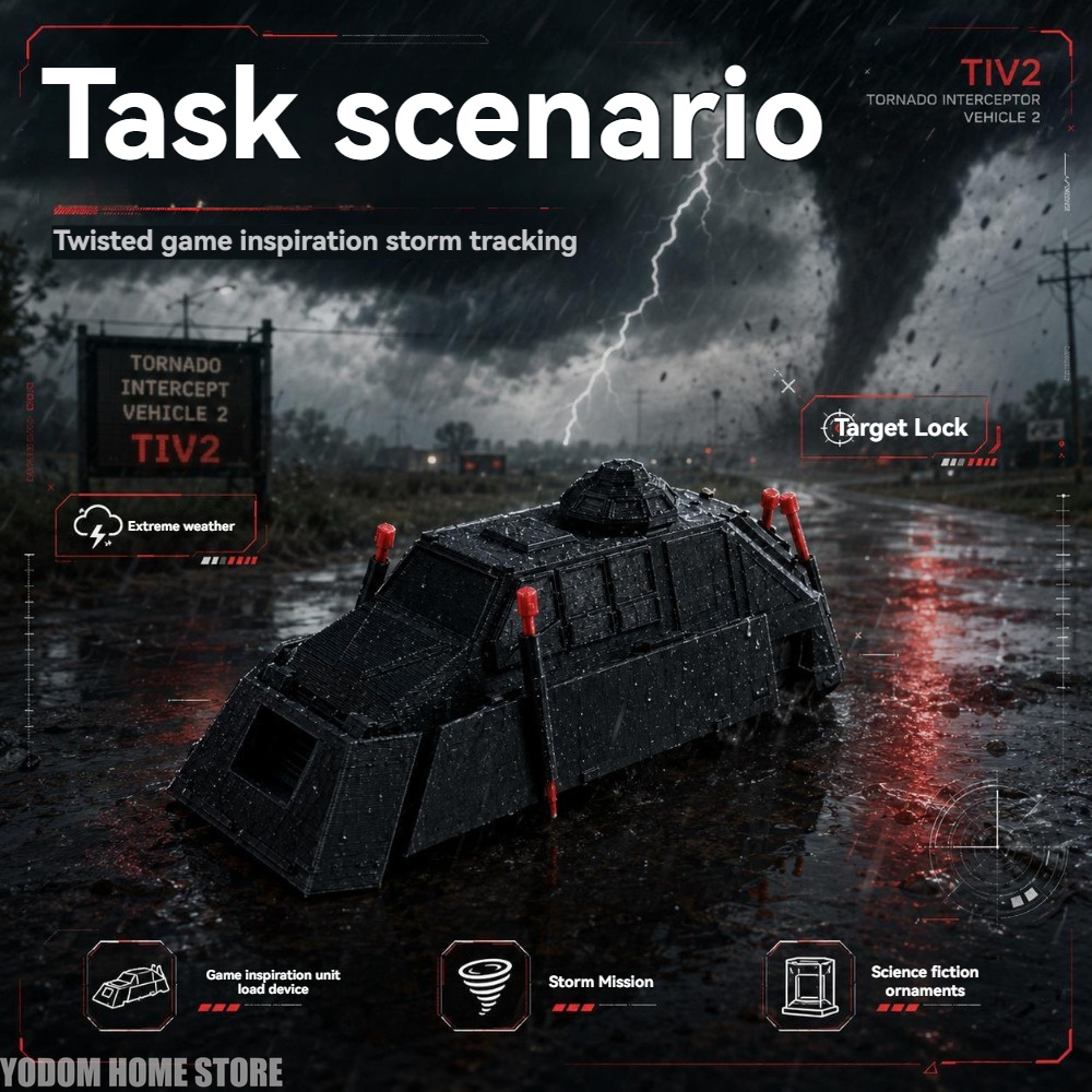3D-geprint Tiv2 inzetbaar torn - 3D Printing Gif recensie en prijs