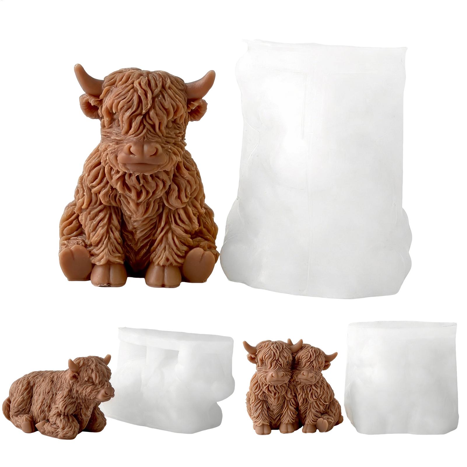 Highland Cow siliconen mal her - 3D Printing Epoxy Resin recensie en prijs