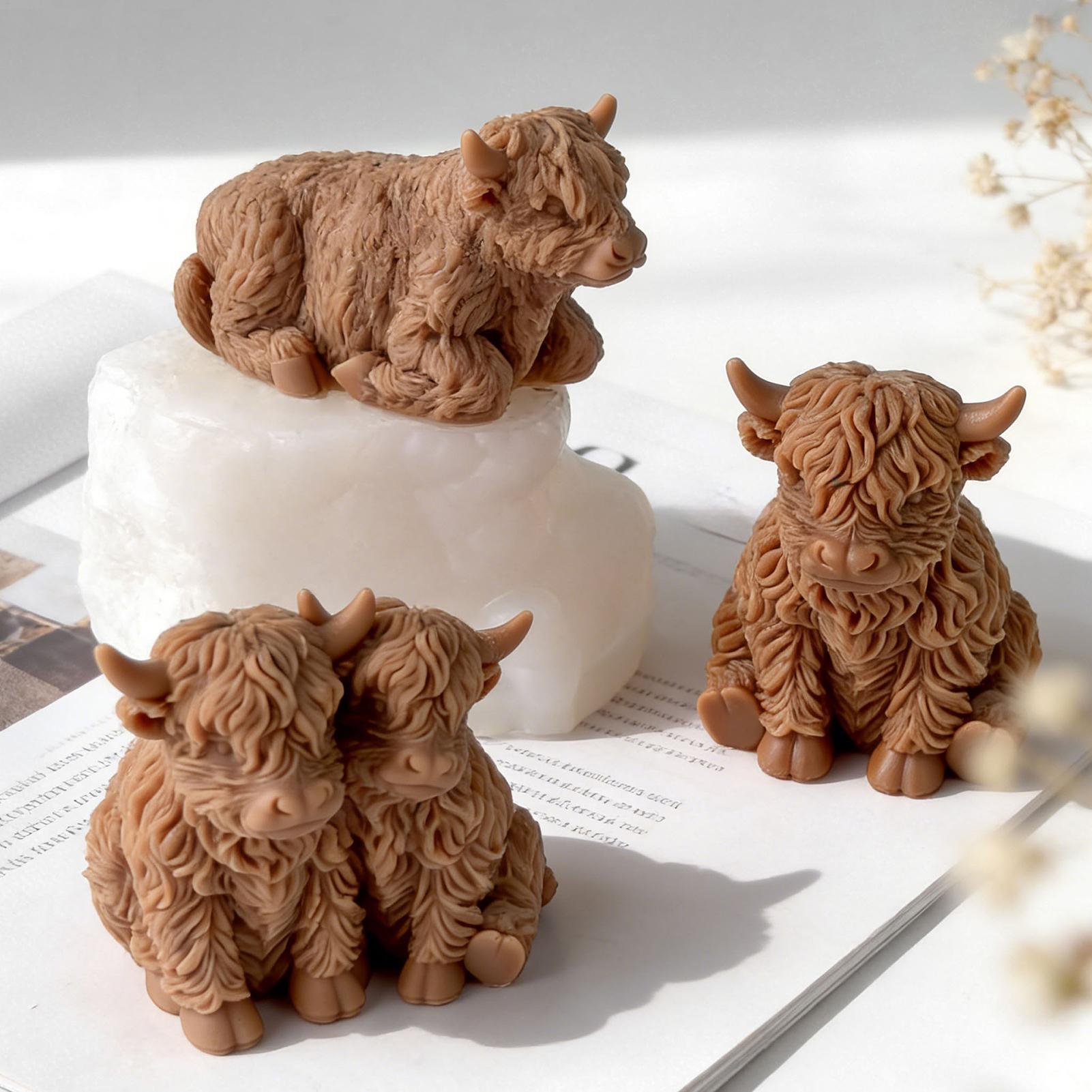 Highland Cow siliconen mal her - 3D Printing Epoxy Resin recensie en prijs