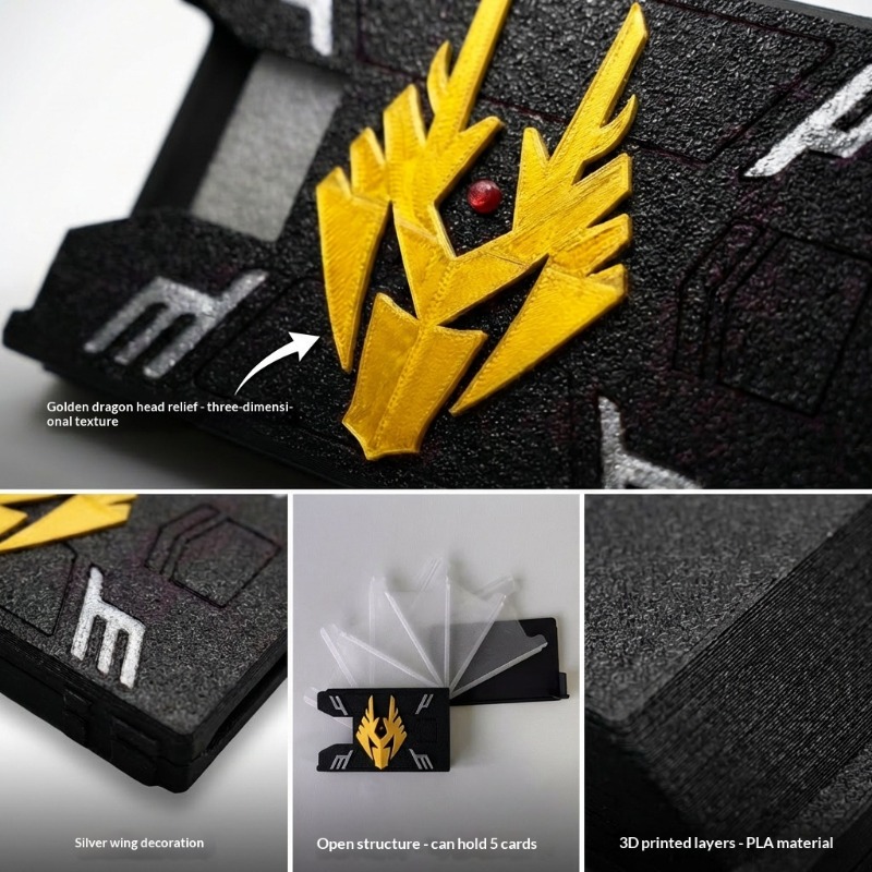 Kamen Rider Ryuki 3D-geprinte  - 3D Printing Gif recensie en prijs