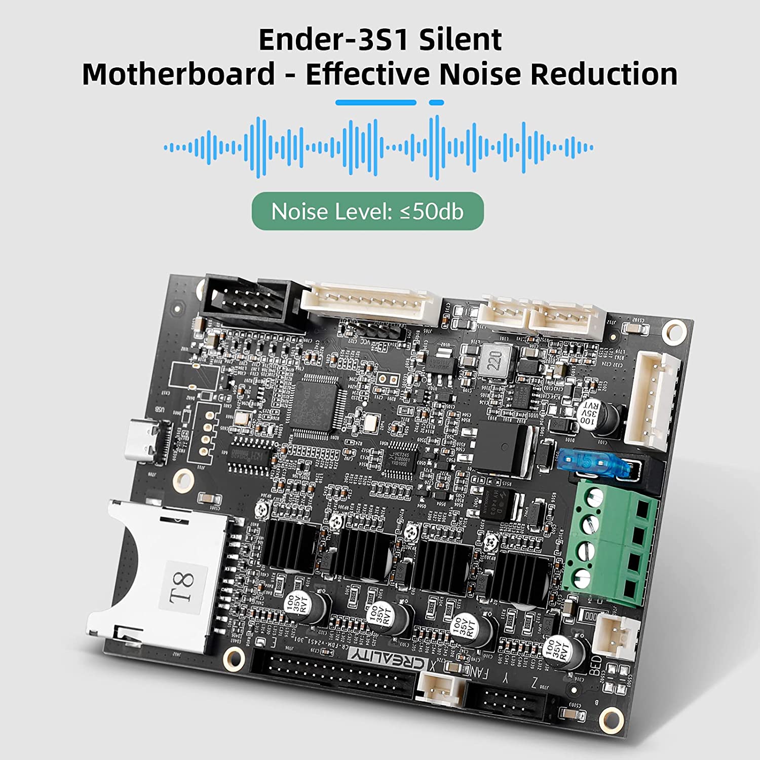 Creality voor Ender-3 S1 Still - Motherboard 3D Printer recensie en prijs