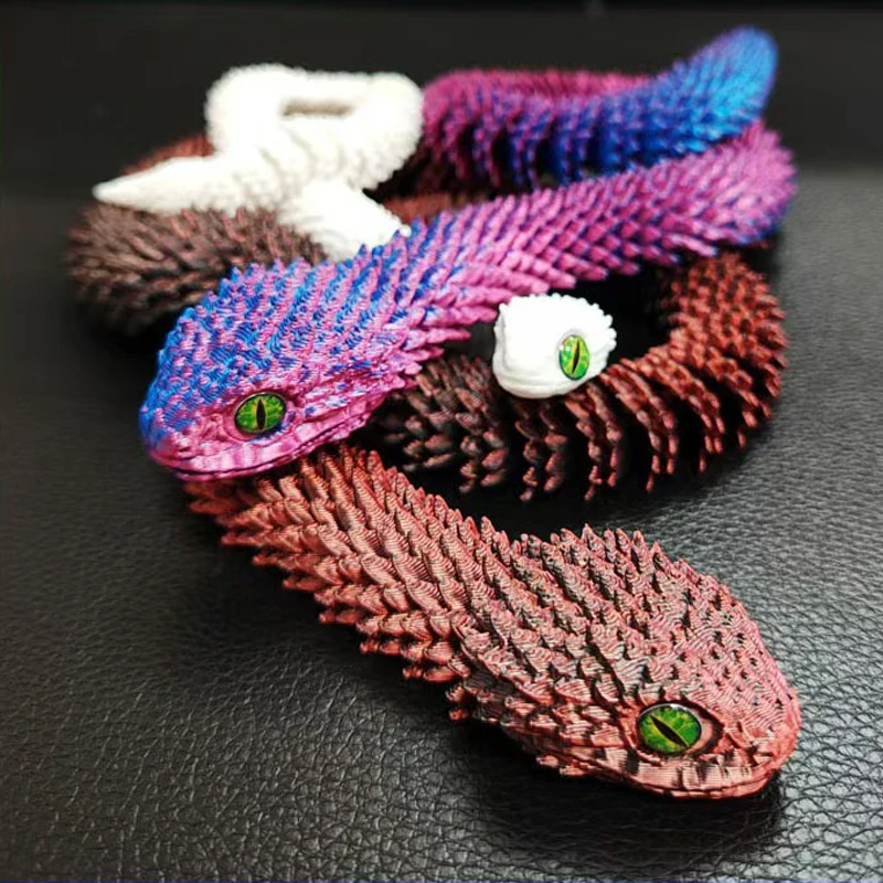3D-geprinte slang beweegbaar g - 3D Printing Gif recensie en prijs