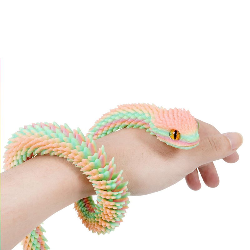 3D-geprinte slang beweegbaar g - 3D Printing Gif recensie en prijs