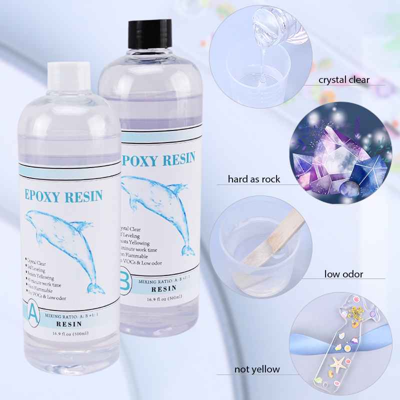 1:1 heldere epoxyhars kristalh - 3D Printing Epoxy Resin recensie en prijs