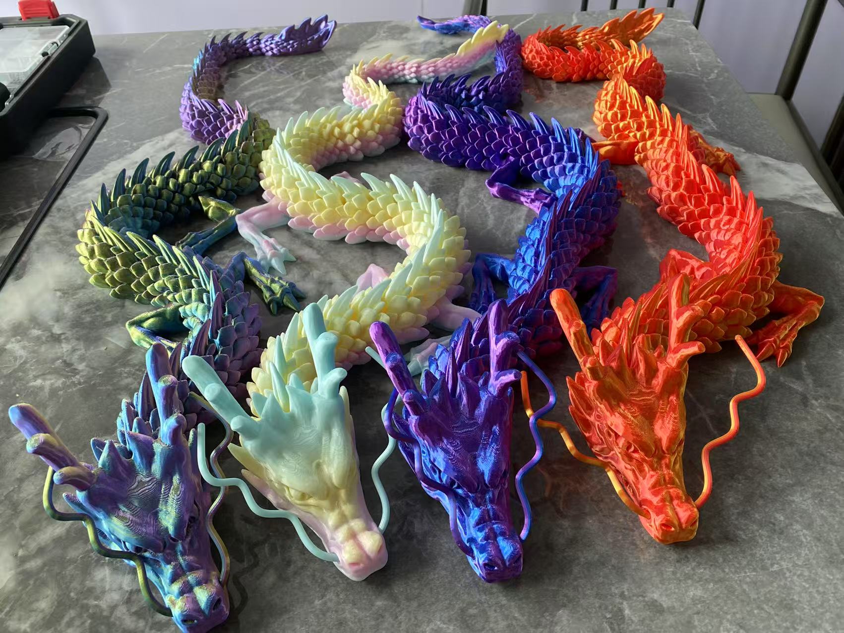 60 cm 3D-printen drakenspeelgo - 3D Printing Gif recensie en prijs
