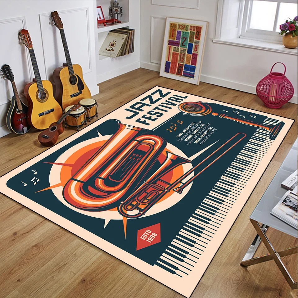 Retro muziek tapijten voor sla - 3D Printing Guitar recensie en prijs