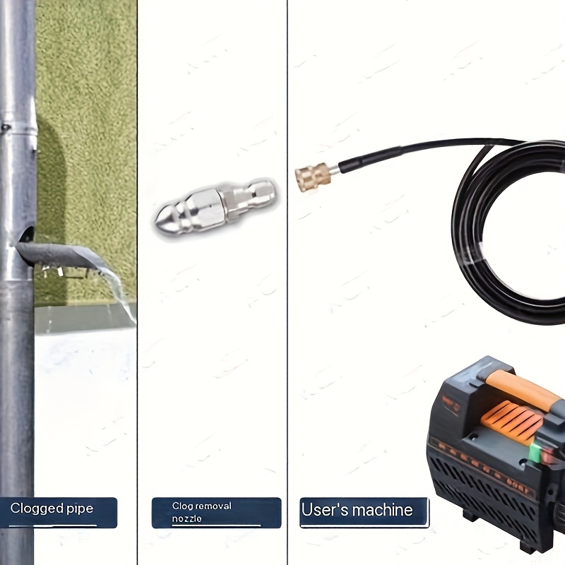 RVS 1/4 inch 5000 PSI hogedruk - Nozzle Cleaning Kit recensie en prijs