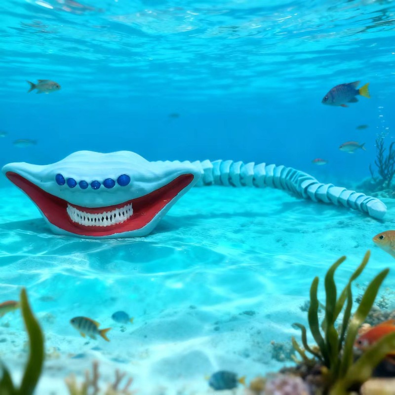 1/4pc 3D Printing Sea Eater Bl - 3D Printing Gif recensie en prijs
