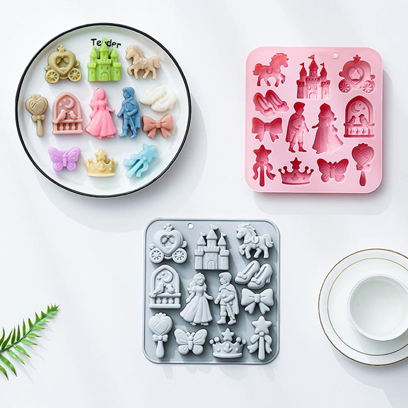 HOT! 12-delige siliconen mal v - 3D Printing Model Free recensie en prijs
