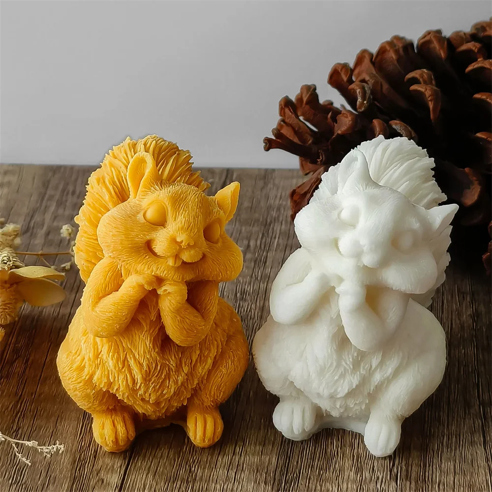 Leuke Eekhoorn Kaars Siliconen - 3D Printing Epoxy Resin recensie en prijs