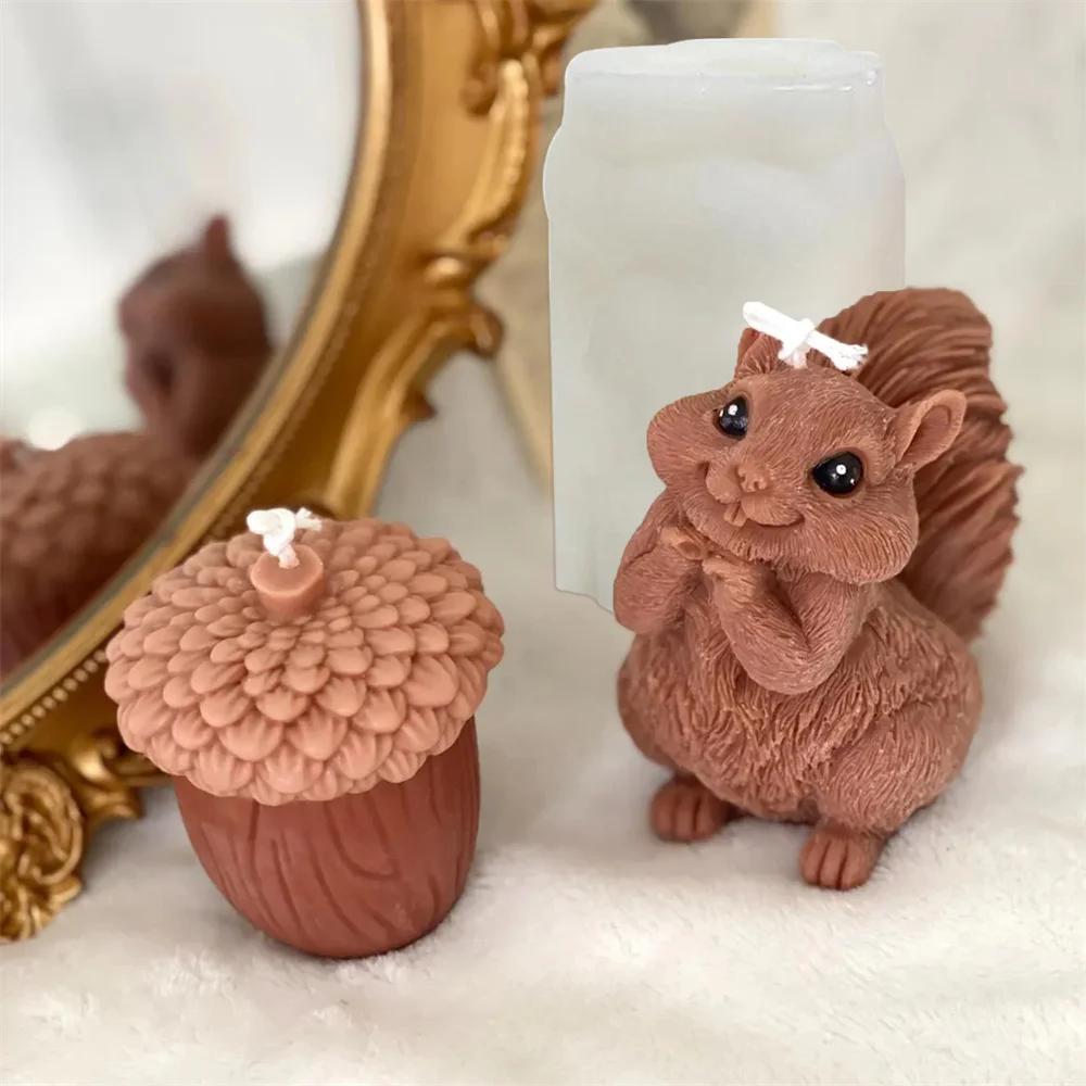 Leuke Eekhoorn Kaars Siliconen - 3D Printing Epoxy Resin recensie en prijs