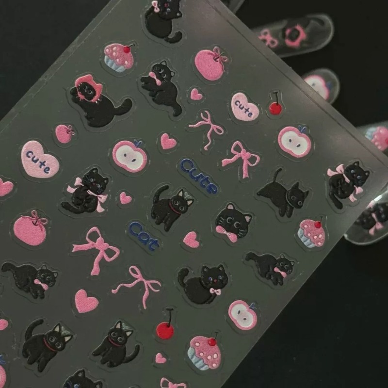 Schattig cartoon strik zwart k - 3D Printing Epoxy Resin recensie en prijs
