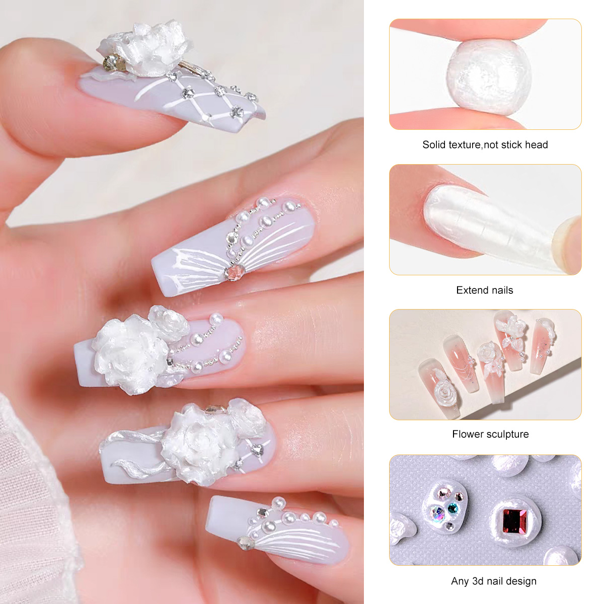 LIMEGIRL 3D Parel Carving Nage - 3D Printing Epoxy Resin recensie en prijs