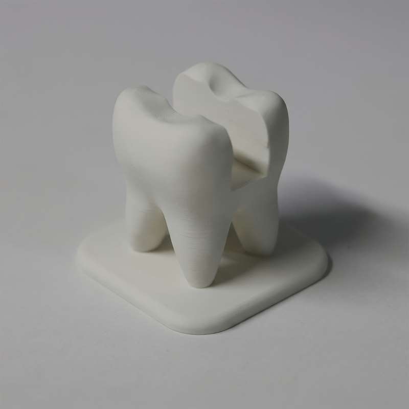 3D-geprinte tandvormige visite - 3D Printing Card recensie en prijs