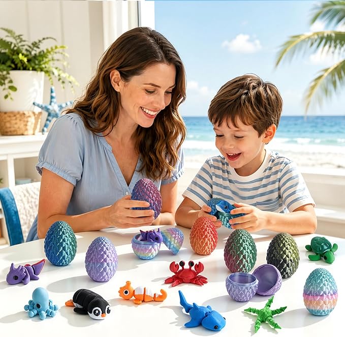 24 stuks 3D geprinte verrassin - 3D Printing Model Free recensie en prijs